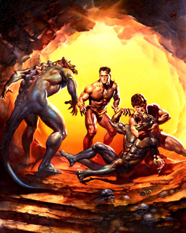 [boris Vallejo]homoerotic Fantasy Art Circa 1988